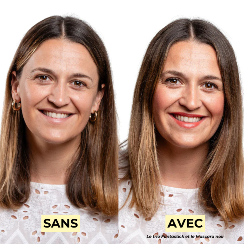 Baume & Blush Hibiscus Pomponne – Stick 2-en-1 Naturel & Nomade