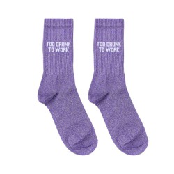 Chaussettes pailletées façon sport – Félicie Aussi | Taille 40–45 | Fabriquées en France