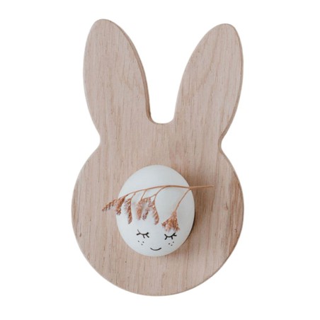 Coquetier en bois lapin - Eulenschnitt