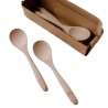 *Set de 4 cuillères en bois Arc-en-ciel/soleil - Eulenschnitt