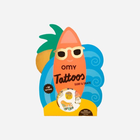 Omy - Tattoos - Surf and skate