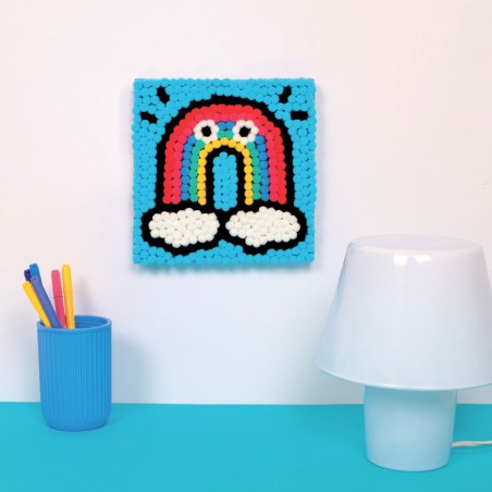 Omy - Pompom Art - Rainbow