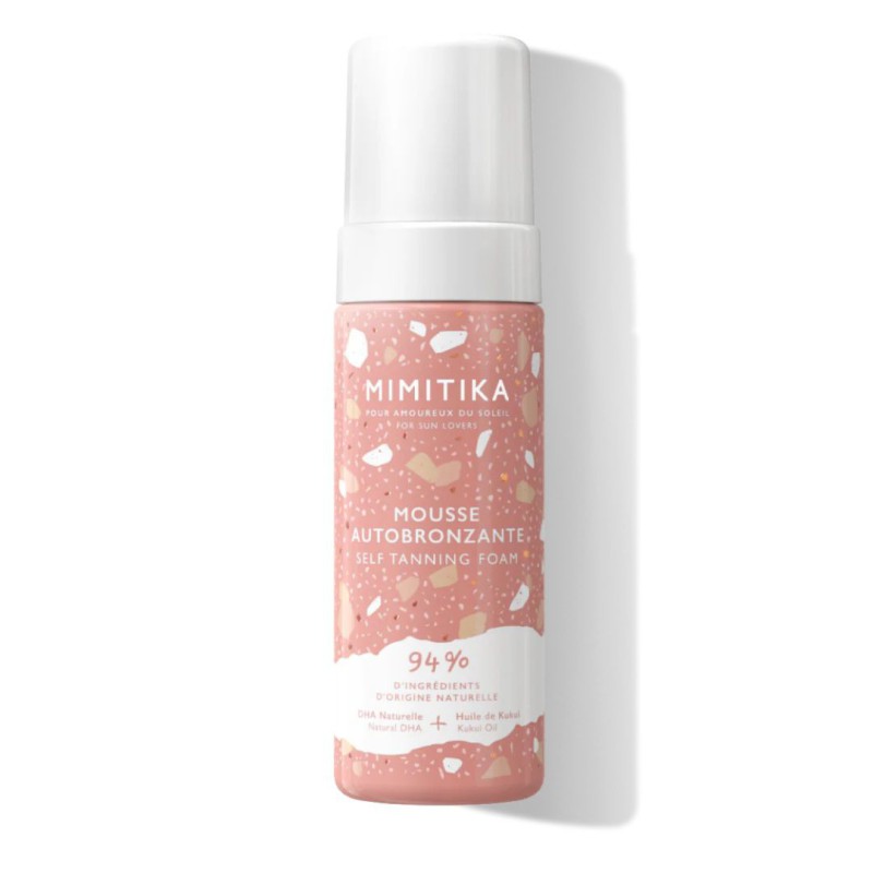 Mousse Autobronzante Mimitika – Bronzer naturel, hydratation et application facile 