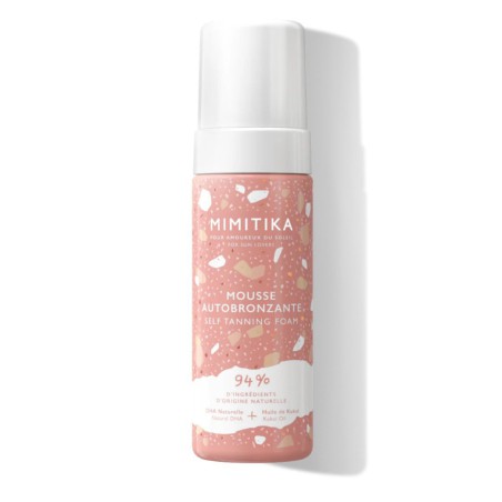 Mousse Autobronzante - Bronzage Naturel Facile et Uniforme - 94% Ingrédients Naturels