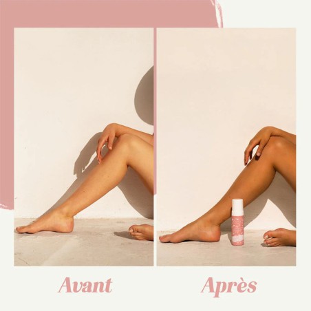 Mousse Autobronzante - Bronzage Naturel Facile et Uniforme - 94% Ingrédients Naturels