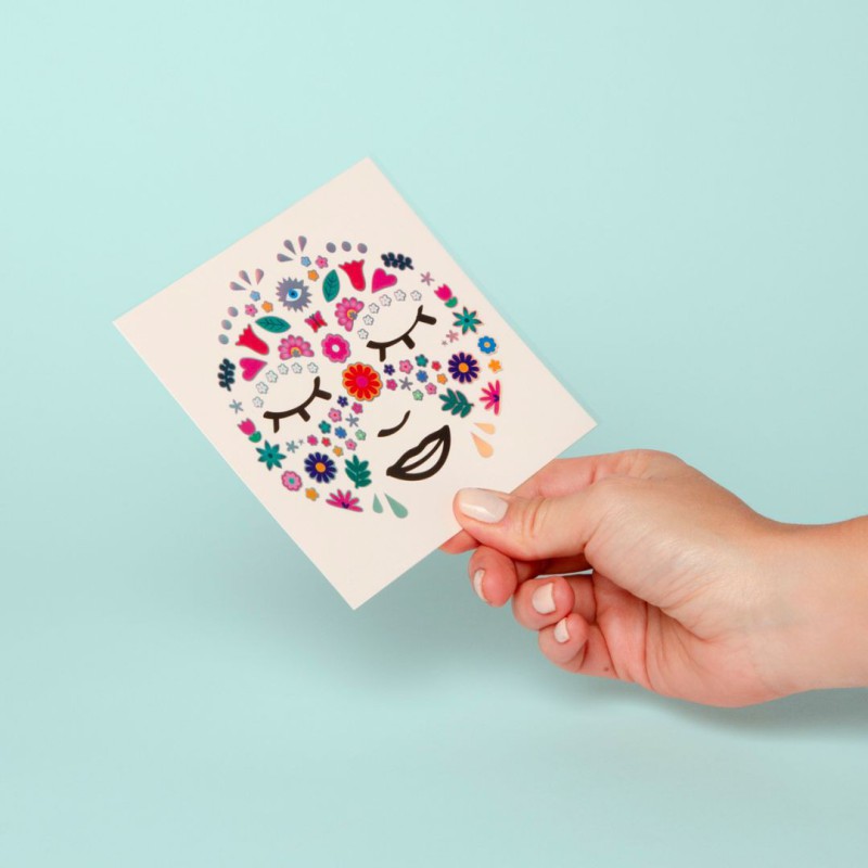 Omy - Face stickers - Flower