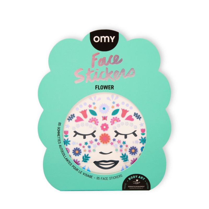 Omy - Face stickers - Flower