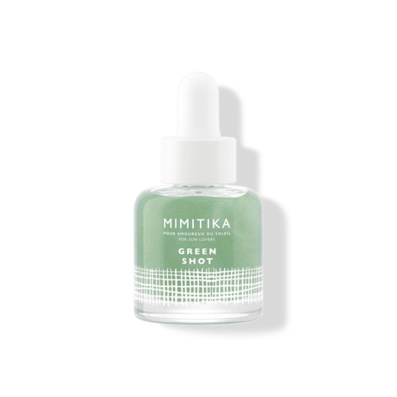 Sérum Green Shot Mimitika – Purification et protection pour une peau éclatante