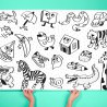 Poster géant - My first art poster - Omy