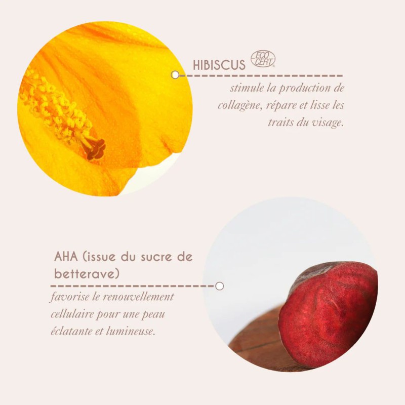 Sérum Natural Fizz de Mimitika – Pour un teint éclatant et un renouvellement cellulaire doux \n\n