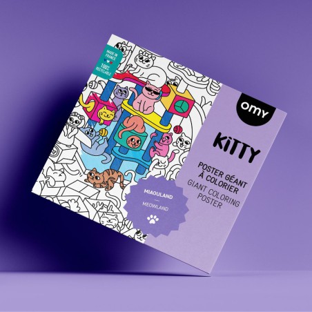 Omy - Poster géant - Kitty