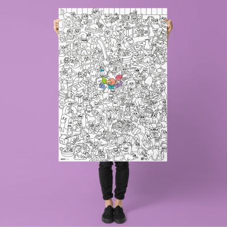 Omy - Poster géant - Kitty