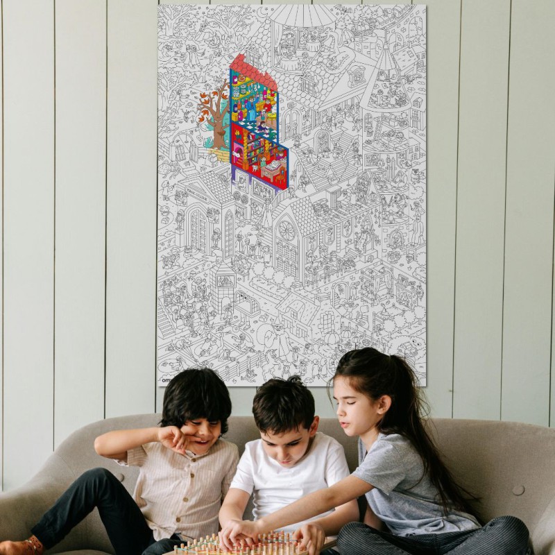 Omy - Poster géant - Magic college