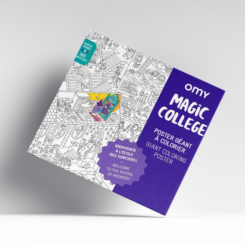 Omy - Poster géant - Magic college