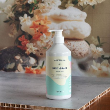 Savon Liquide Kerzon – Douceur Naturelle et Parfumée pour Tous les Types de Peau