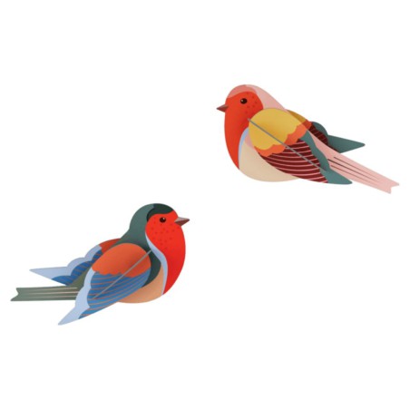Déco murale - Garden bird Robins - Studio Roof