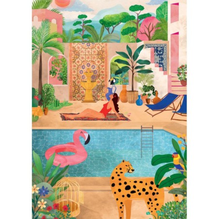 Puzzle 500 pièces - Summer paradise - Pieces & Peace