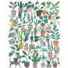 Puzzle 500 pièces - Cats & plants - Pieces & Peace