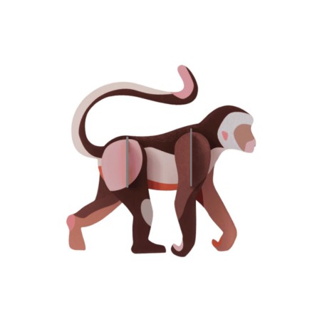 Studio Roof - Déco murale - Wild animals - Monkey