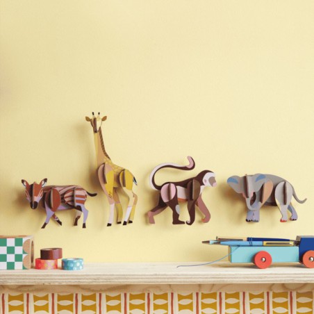 Studio Roof - Déco murale - Wild animals - Monkey