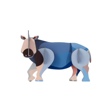 Studio Roof - Déco murale - Wild animals - Rhino