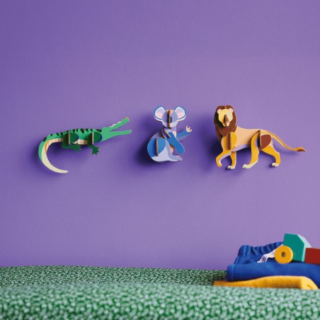 Décoration murale 3D – Studio ROOF | Carton recyclé & designs poétiques\n\n