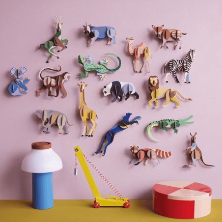 Studio Roof - Déco murale - Wild animals - Lion