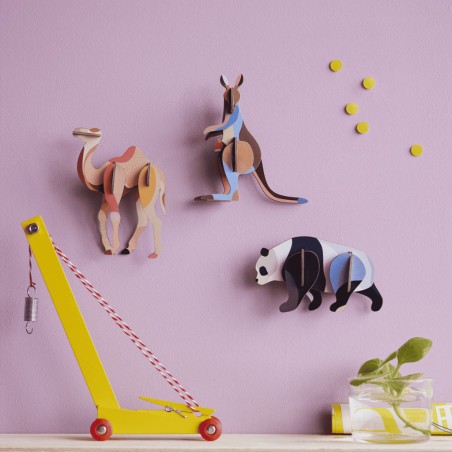 Décoration murale 3D – Studio ROOF | Carton recyclé & designs poétiques\n\n