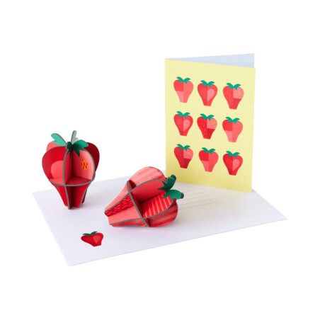 Studio Roof - Pop out cards - Strawberries