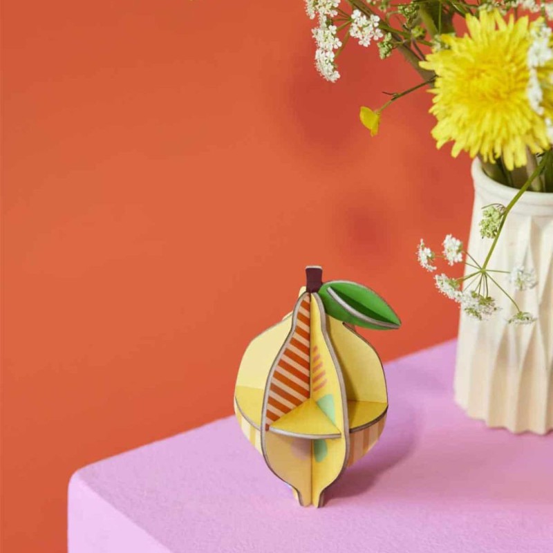 Pop Out Card 3D – Studio ROOF | Carte + déco miniature écologique