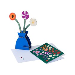 Pop Out Card 3D – Studio ROOF | Carte + déco miniature écologique