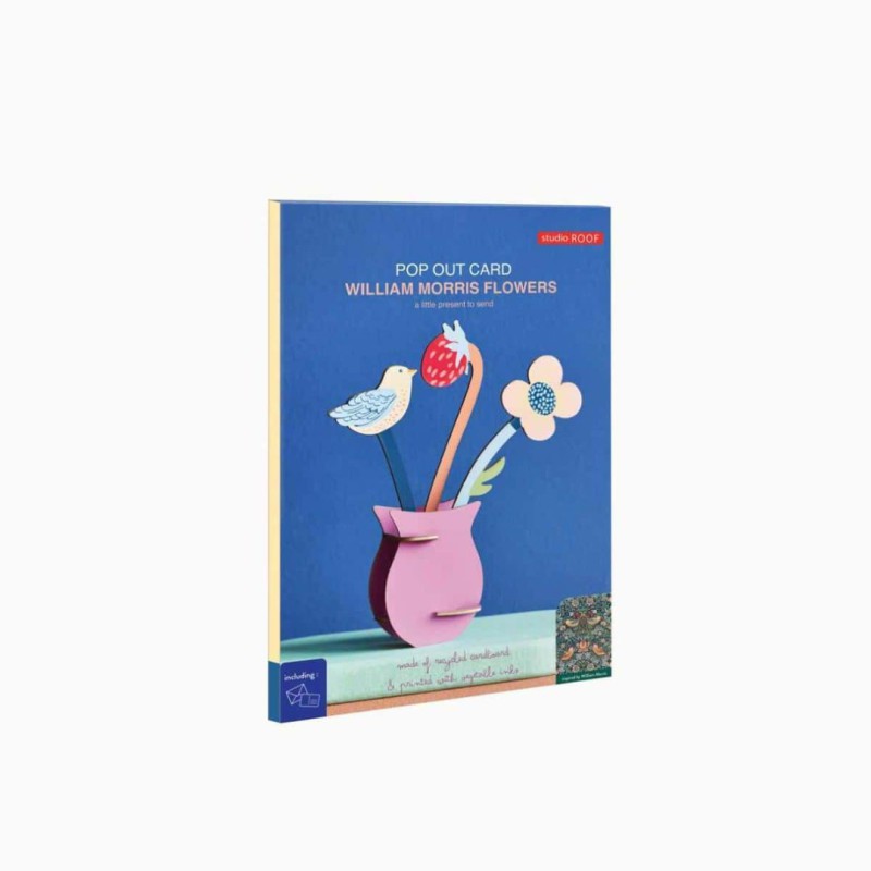 Pop Out Card 3D – Studio ROOF | Carte + déco miniature écologique