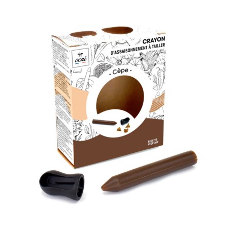 Ocni - Coffret 1 crayon à râper - Cèpe