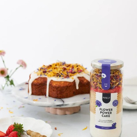 Pineut - Cake Jar - Flower Power Cake