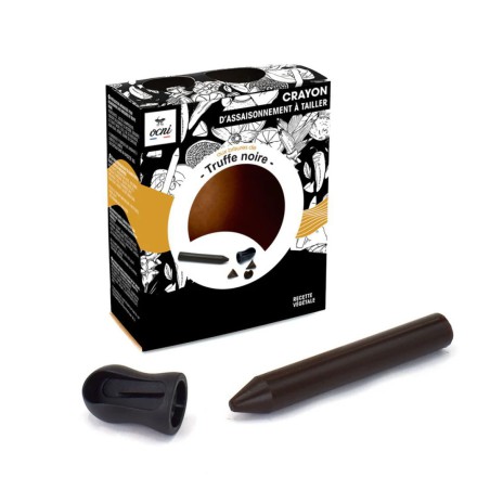 Ocni - Coffret 1 crayon à râper - Truffe noire