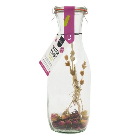 Pineut - Watertwist Carafe - Rose Mountain Tea Hibiscus