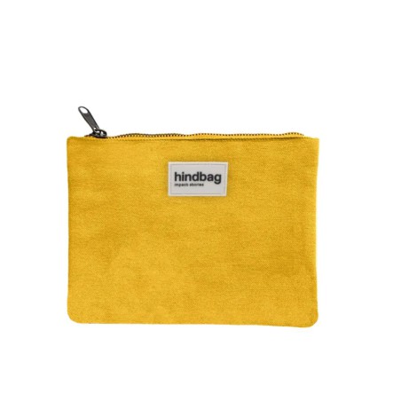 Pochette zippée en coton bio GOTS – Pratique et solidaire