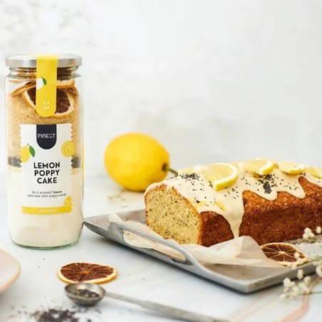 Pineut - Cake Jar - Lemon Poppy Cake