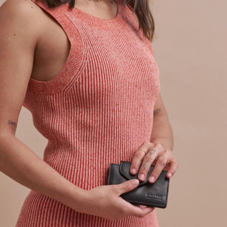 O My Bag - Harmonica Noir - Portefeuille en cuir