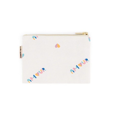 Porte‑monnaie Marie Rose in April – Coton OEKO‑TEX, compact et résistant \n\n