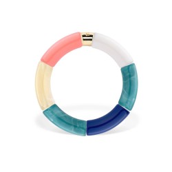 Bracelet Pipoca – Bijou résine ou acrylique & acier doré à l\'or fin – Parabaya