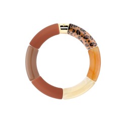 Bracelet Pipoca – Bijou résine ou acrylique & acier doré à l'or fin – Parabaya | Lucie in the R