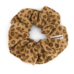 Chouchou Rose in April – Scrunchie coton OEKO‑TEX, made in Portugal 