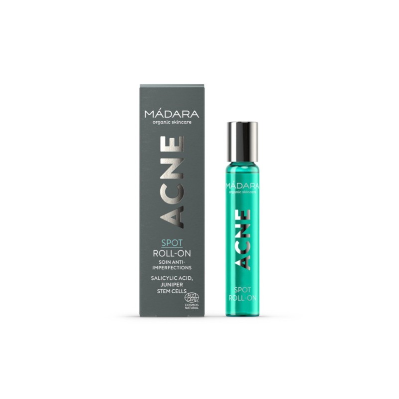 Madara Acne Spot Roll-On 8ml – Soin ciblé anti-boutons efficace