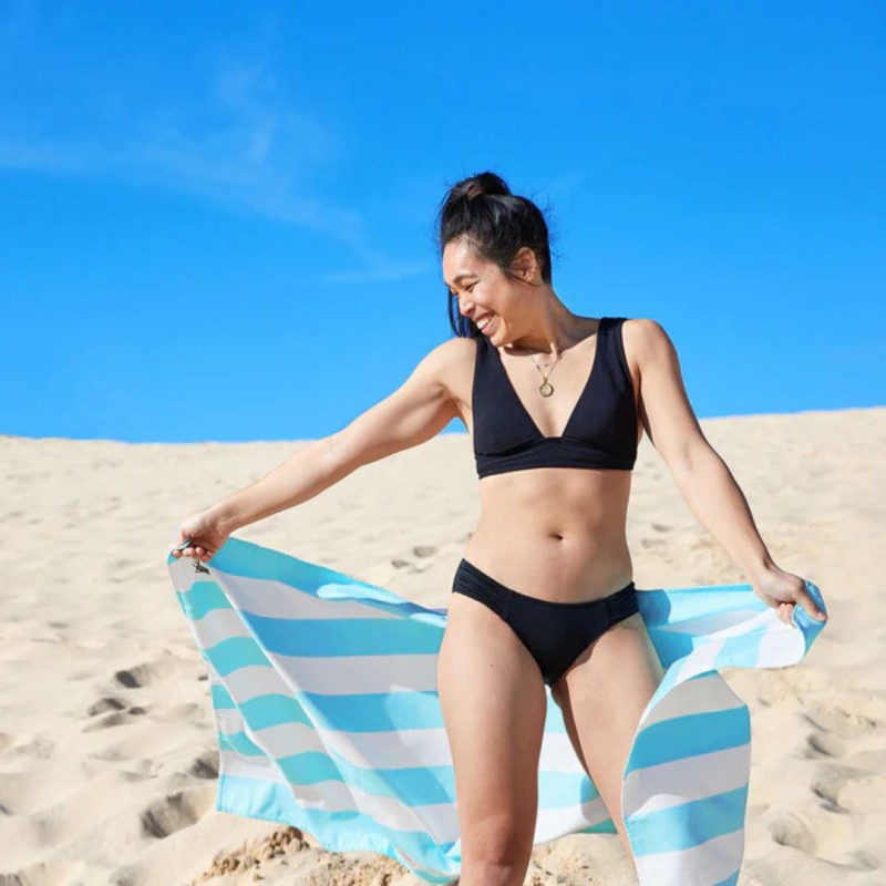 Towels Beach xl - Tulum Blue - Dock & Bay