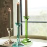 Bougeoirs en verre - Set de 3 - Madam Stoltz