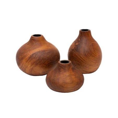 Bougeoir Racine de Teck Thins Dinner L - Original Home