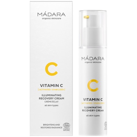 Madara Vitamin C Illuminating Recovery Cream 50ml - Crème Éclat