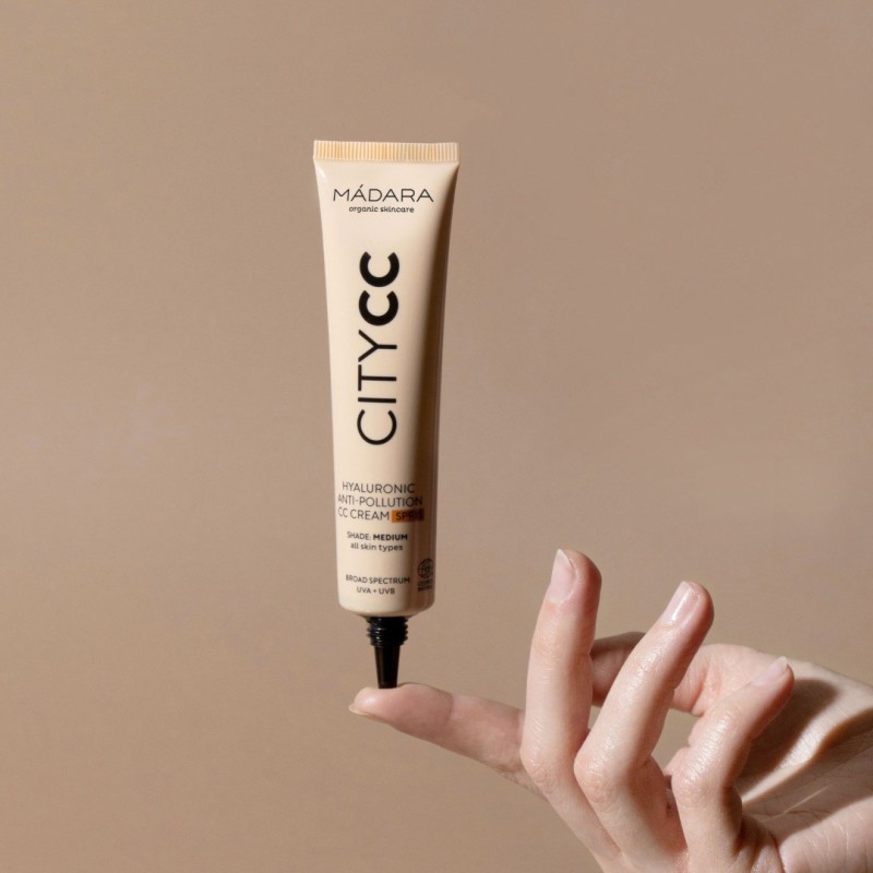 Madara City CC Cream SPF 15 - Crème Anti-pollution Medium 40ml