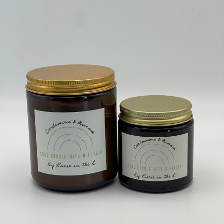 Lucie in the R – Bougie Cardamone et Mimosa – Cire de soja naturelle